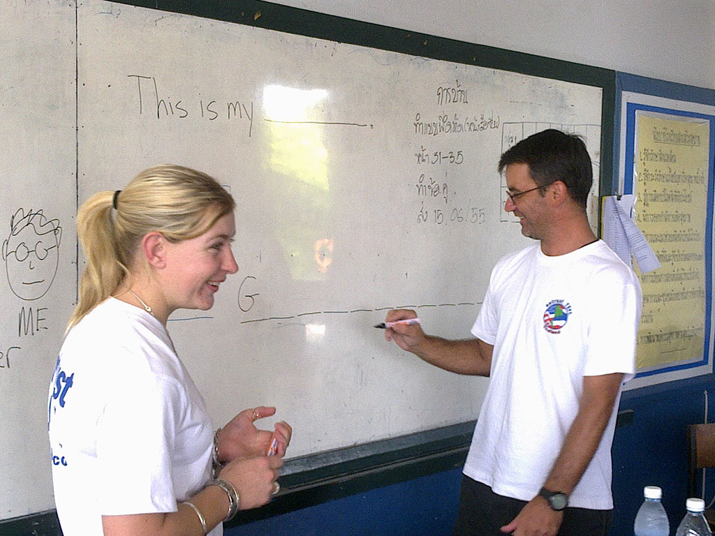 Teaching practice in thailand